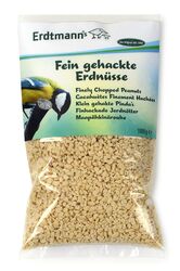 Fein gehackte Erdnüsse