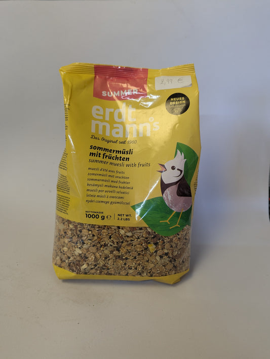 Sommermüsli mit Früchten